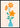 Fleur Orange poster