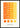Bauhaus Orange poster