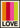 Retro LOVE Stripes poster