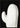 Moderne Witte Sculptuur Poster