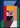 Kleurrijk landschap met boom poster