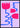 Roze en Blauwe Tulpen Poster