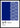 Konjou blauwe golfpatroon poster