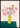 Kleurrijke gestreepte bloemen poster