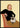 Vrouw met kat poster