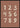 Toothy Numbers 123 Mocha Mousse Poster