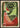Abstracte groene en rode poster