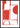 Rode Geometrische Harmonie Poster