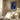Vrouw in Blauwe Trui Poster