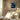 Geometrisch patroon in blauw Poster