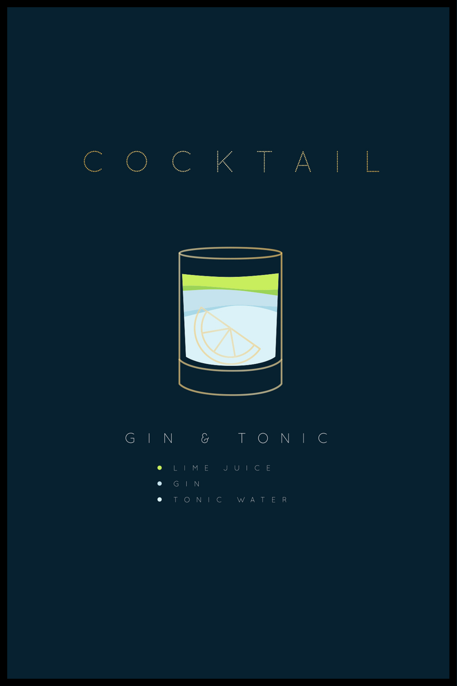 gin &amp; tonic-poster