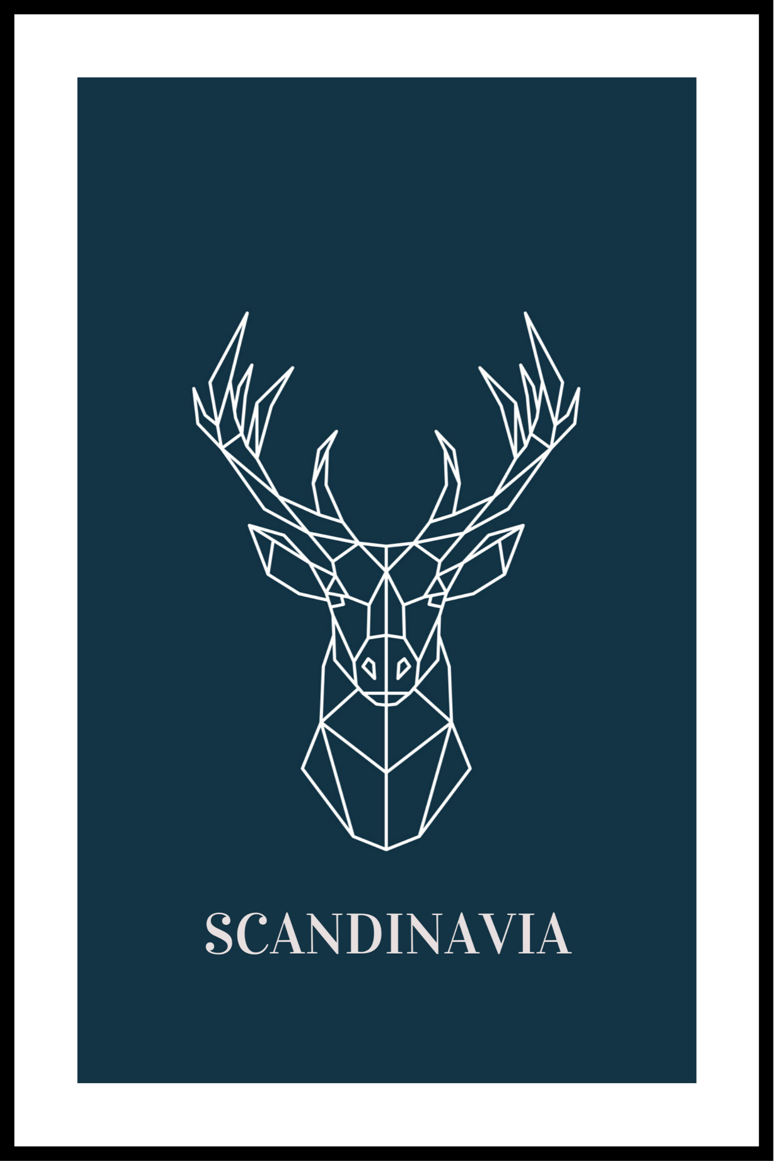 Scandinavië Poster