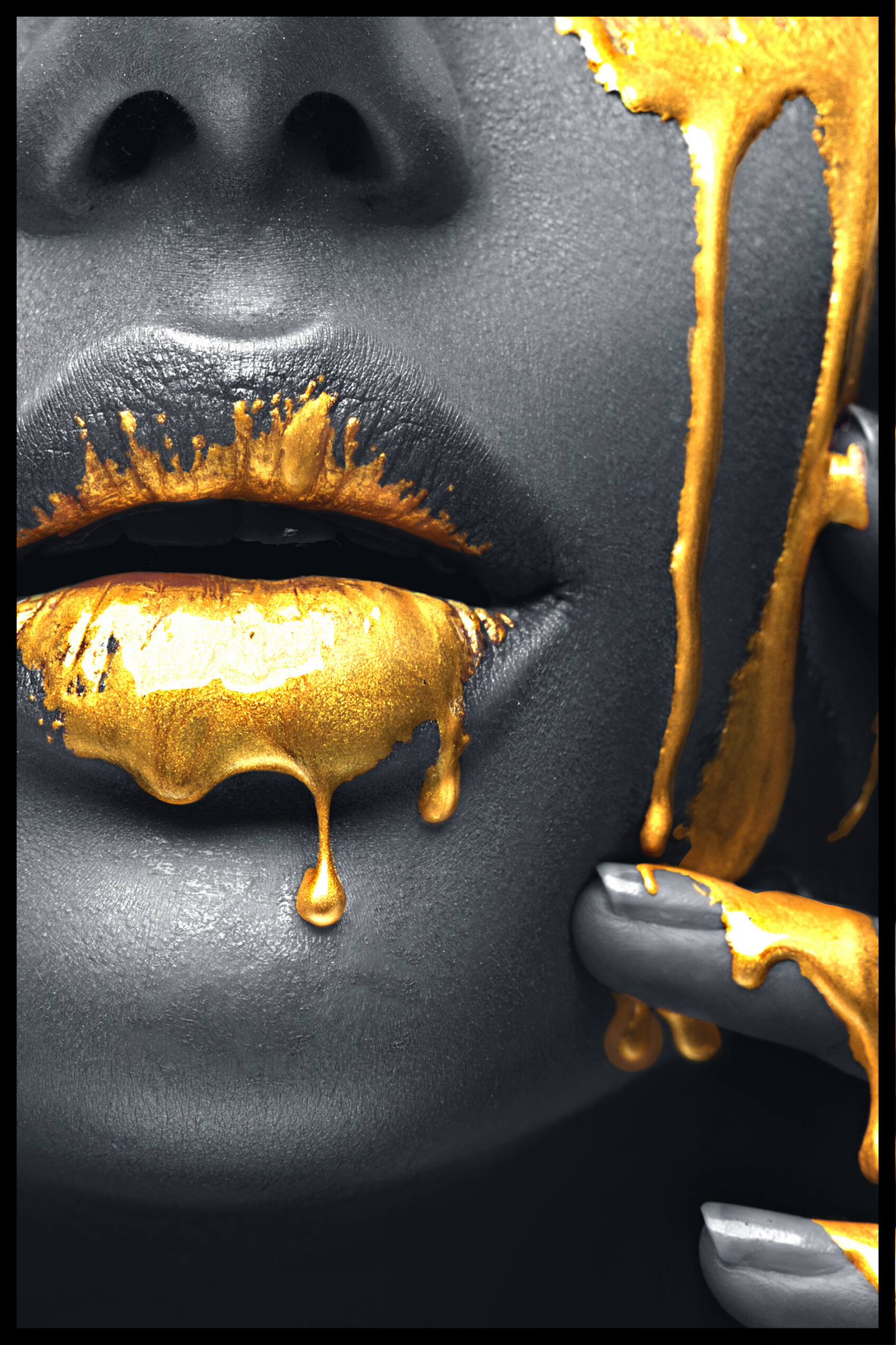 Gouden Lippen poster