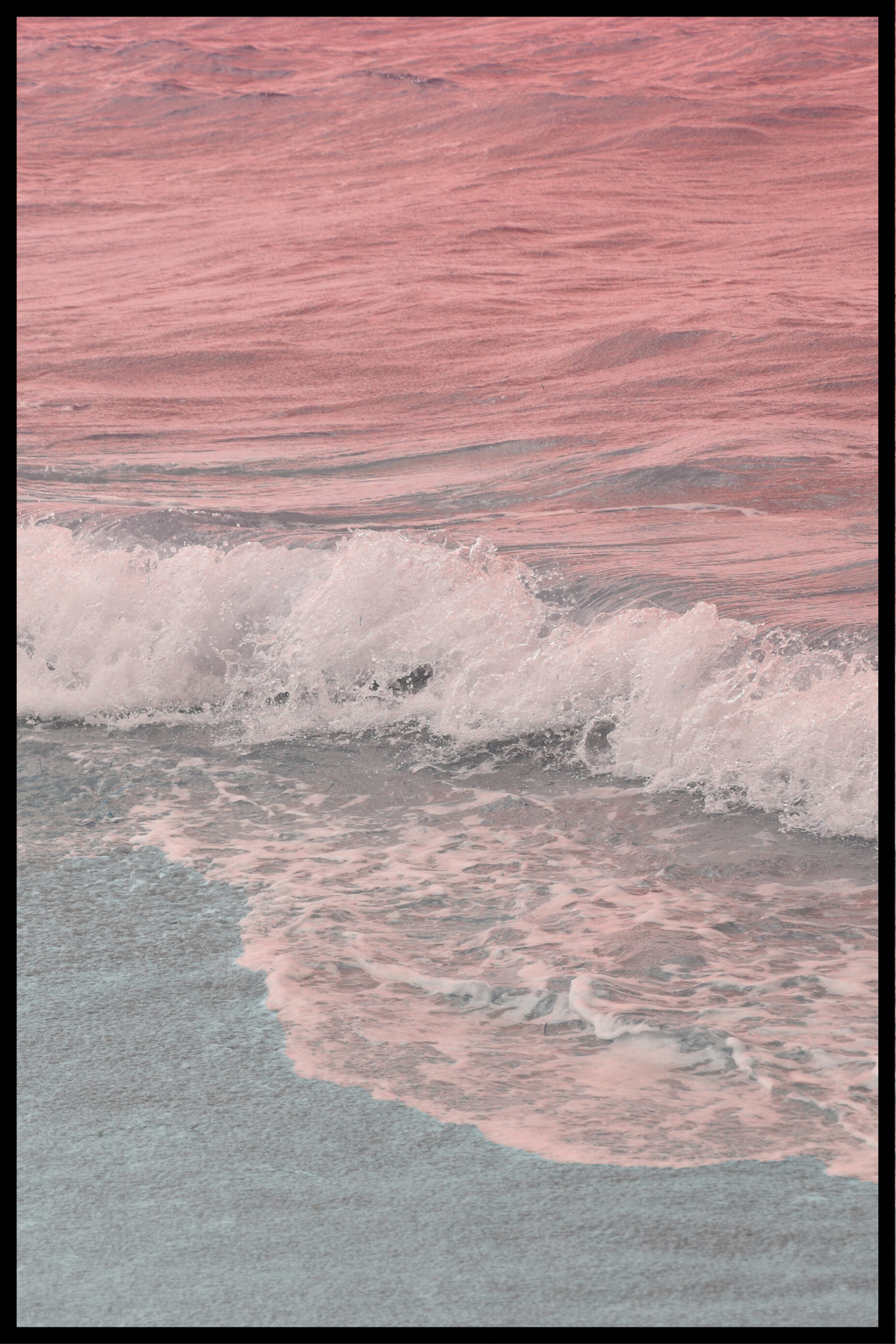 Roze waterposter