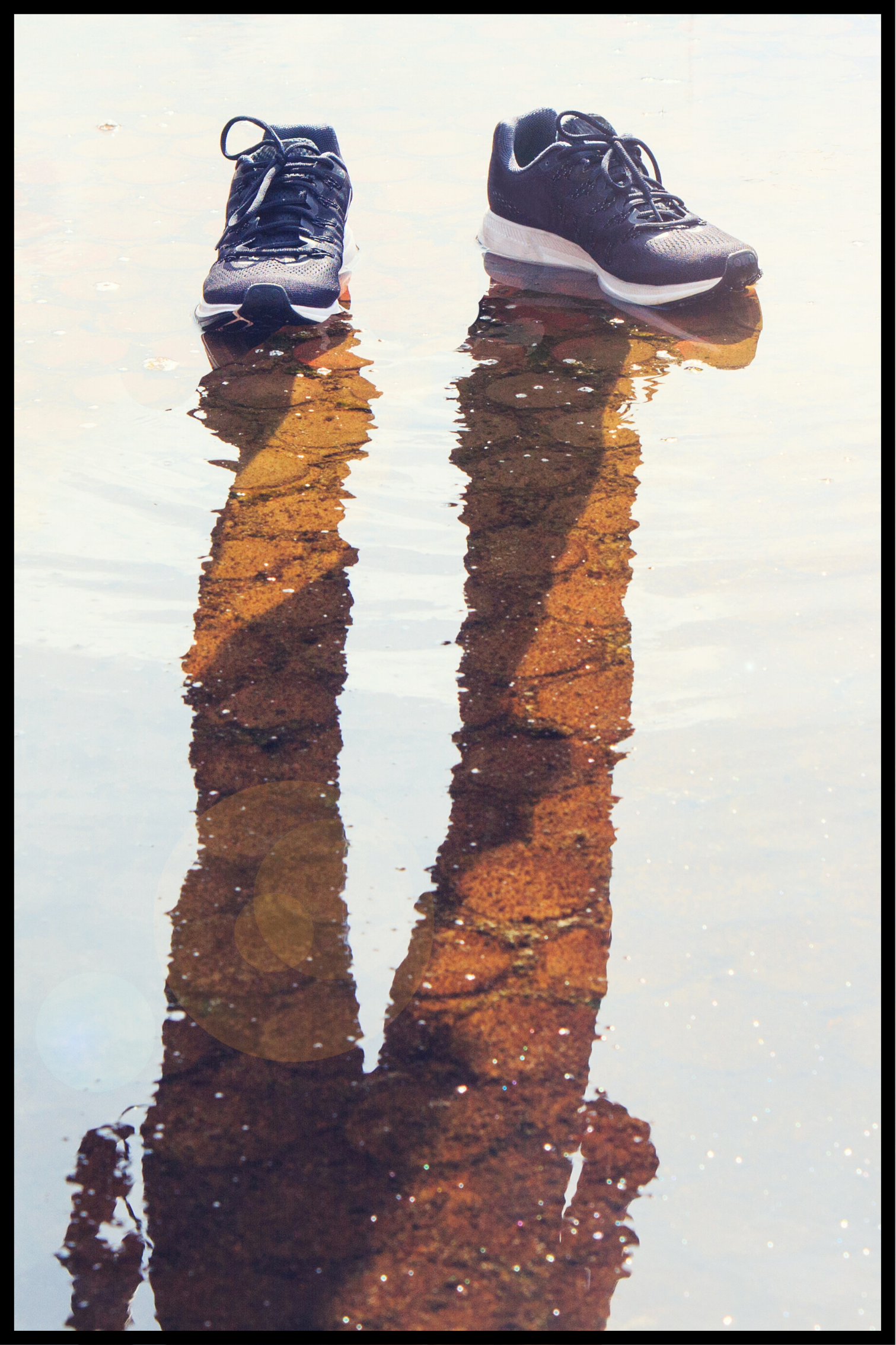 schoenen reflectie poster