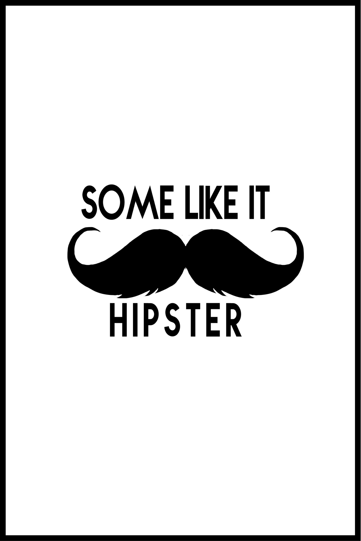 Hipsterposter