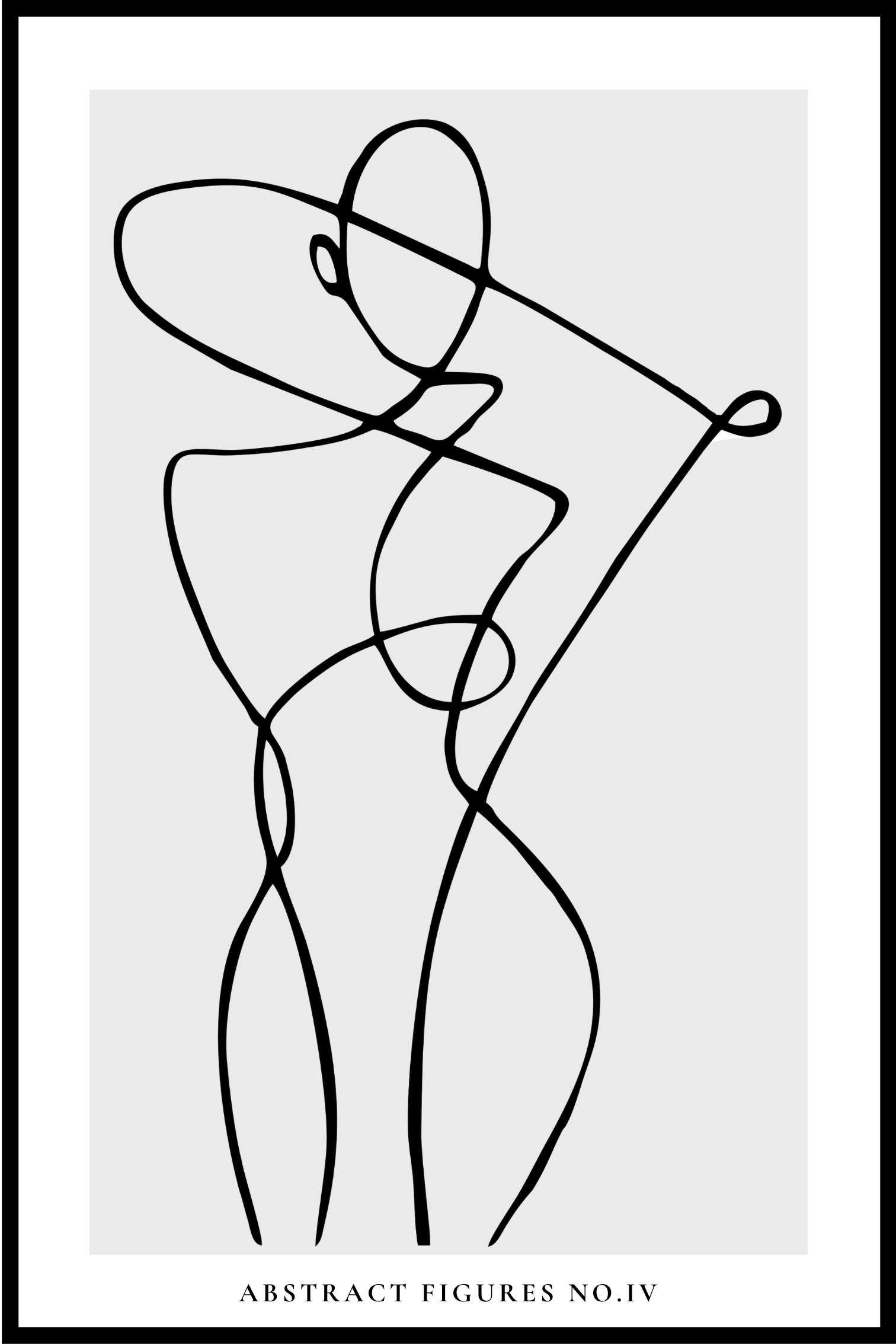 Abstract Figures nr.IV poster