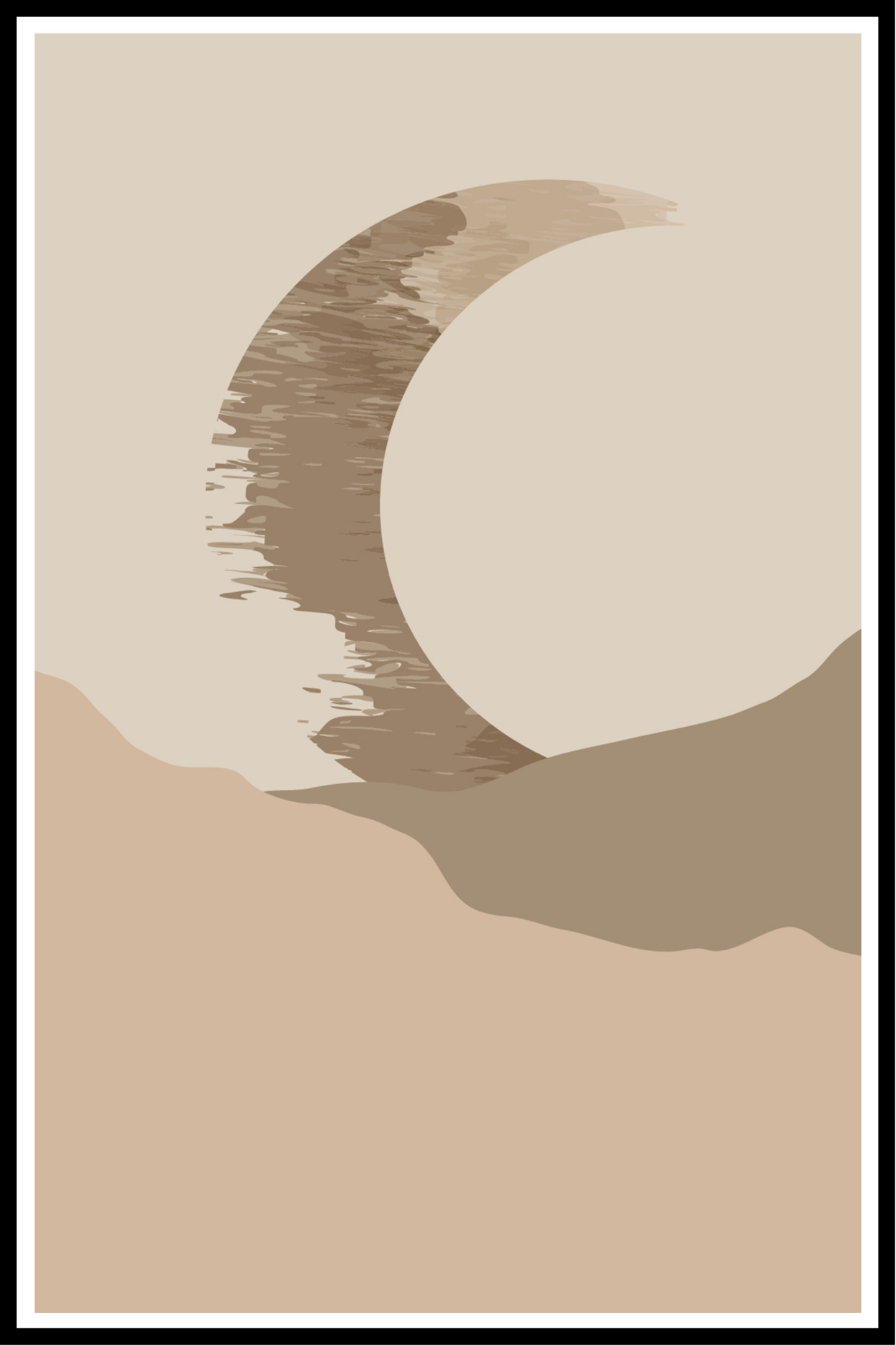 Volg de maan nr. 2 posters