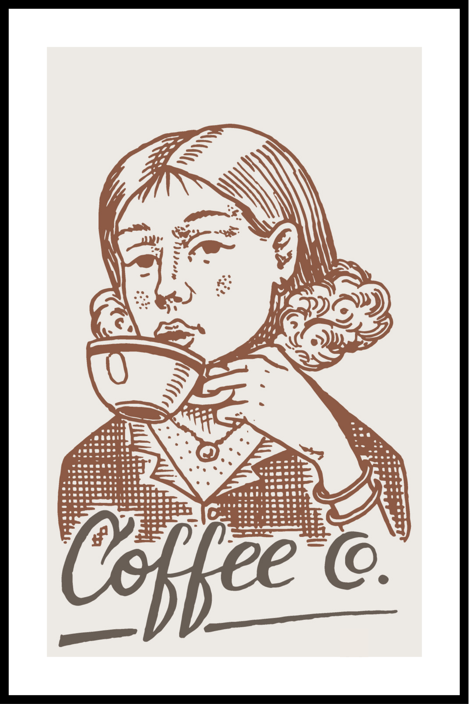 koffie poster 