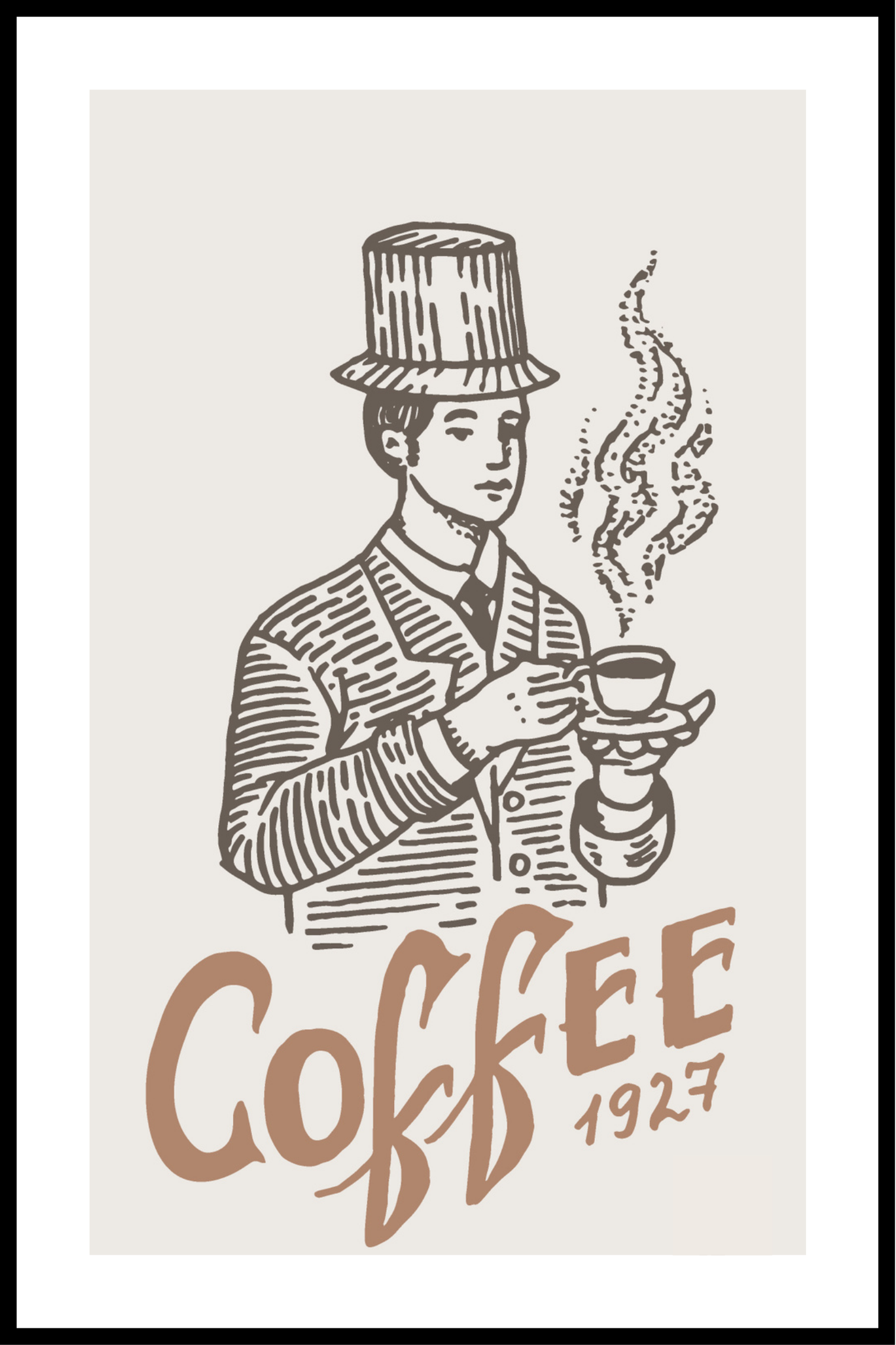 koffie 1927 poster 