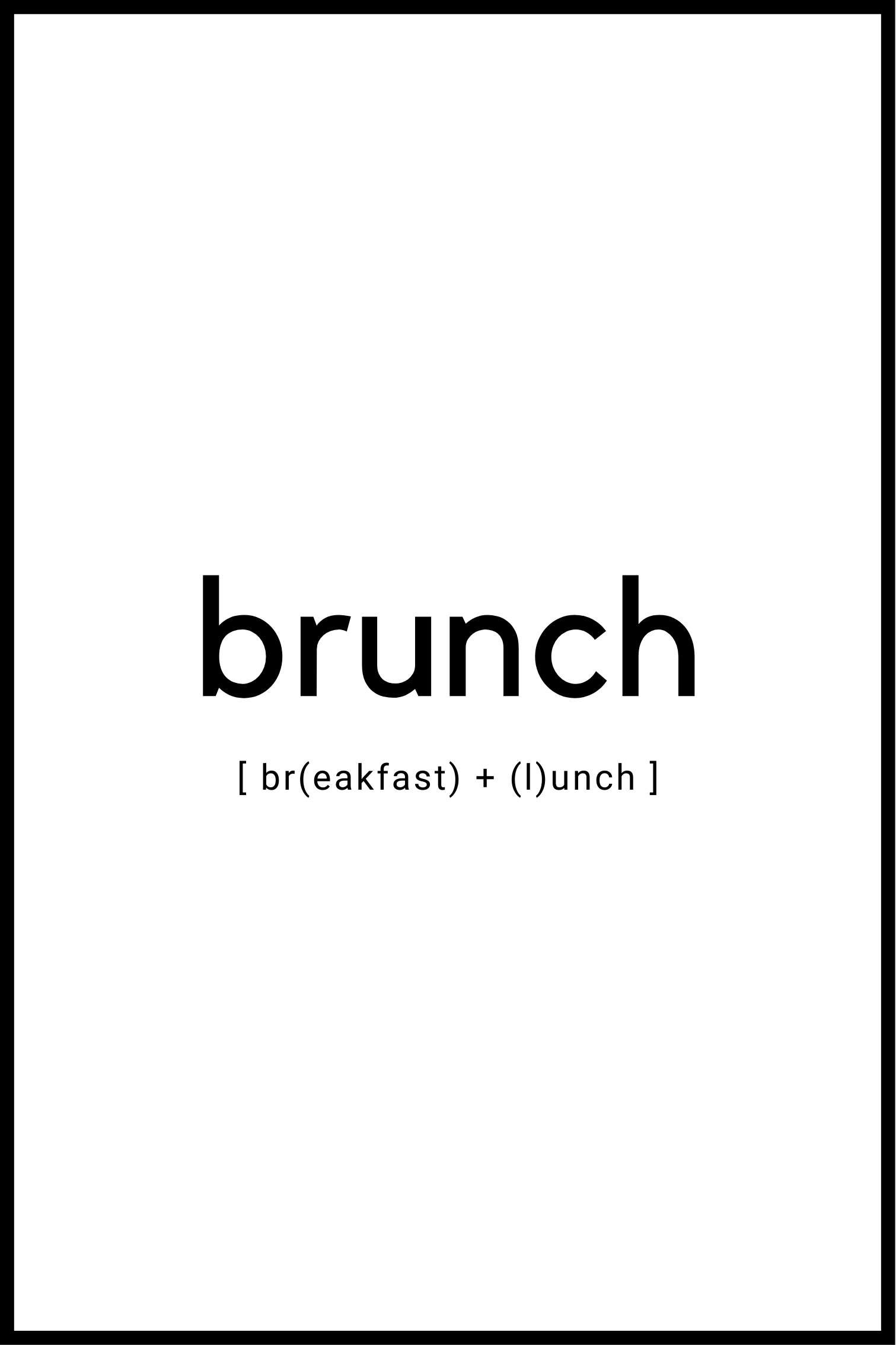 Brunchposter