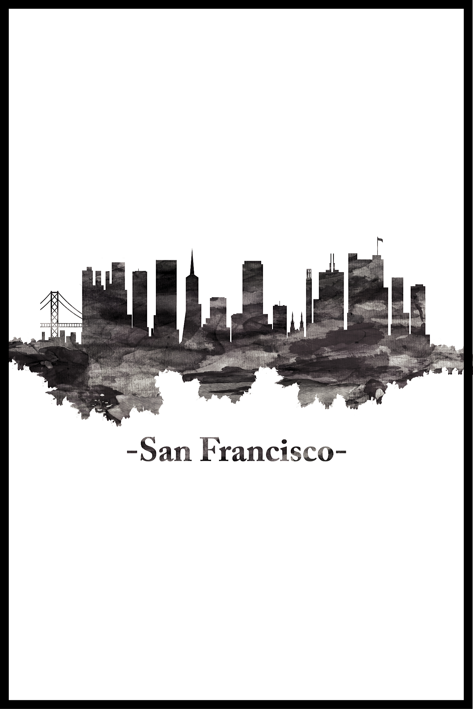 Skyline San Francisco-poster