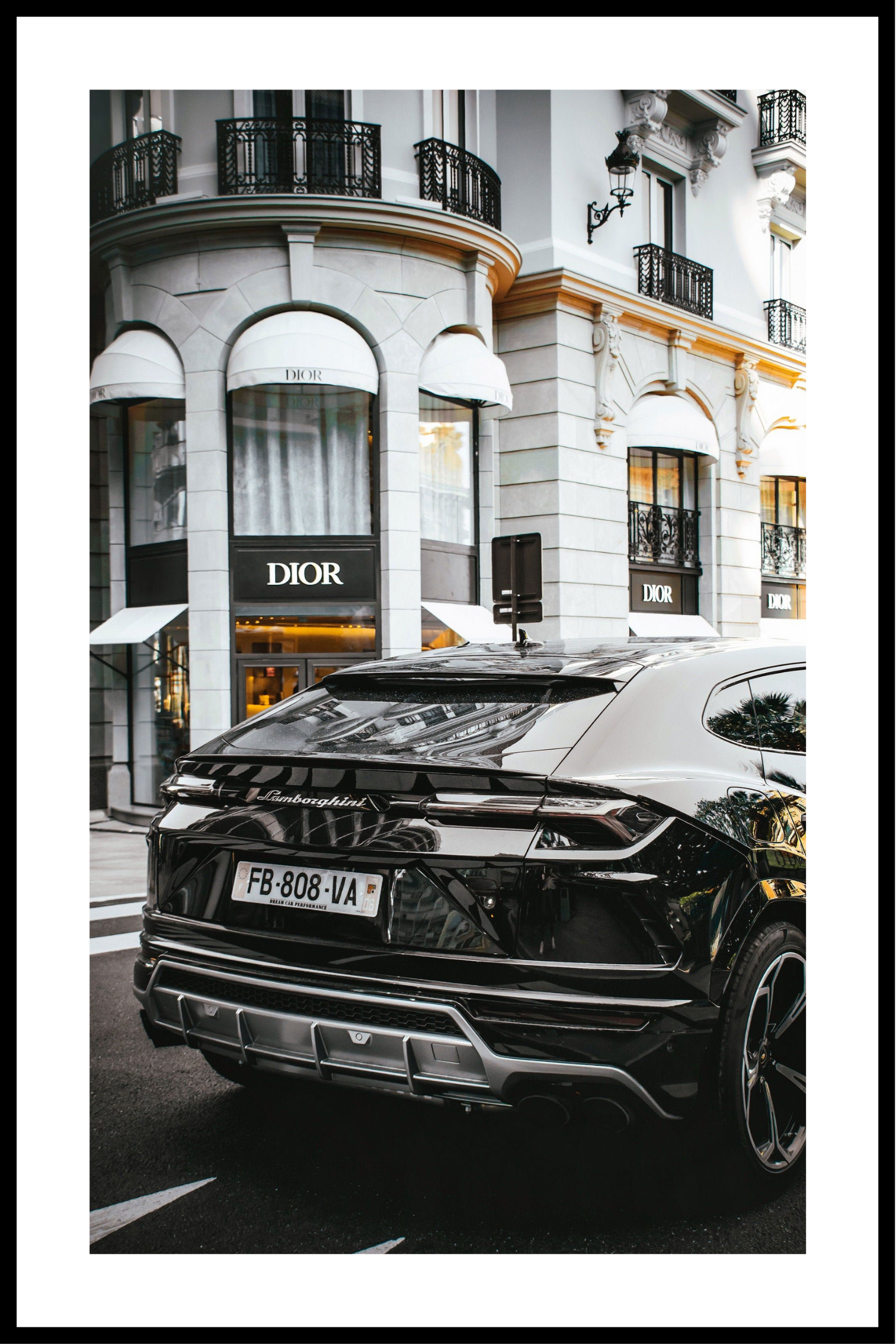 Lamborghini X Dior-poster