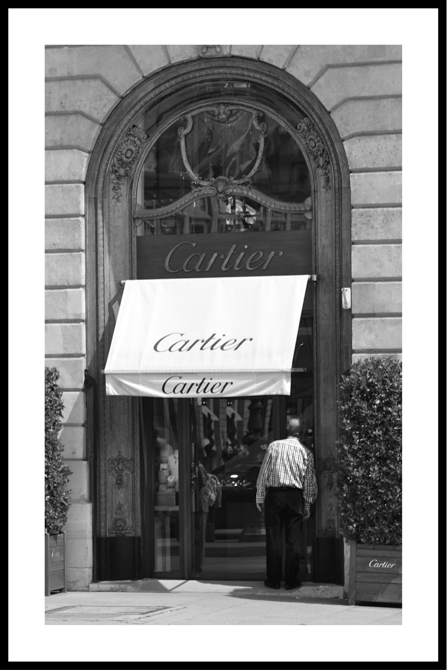 Cartier grote poster