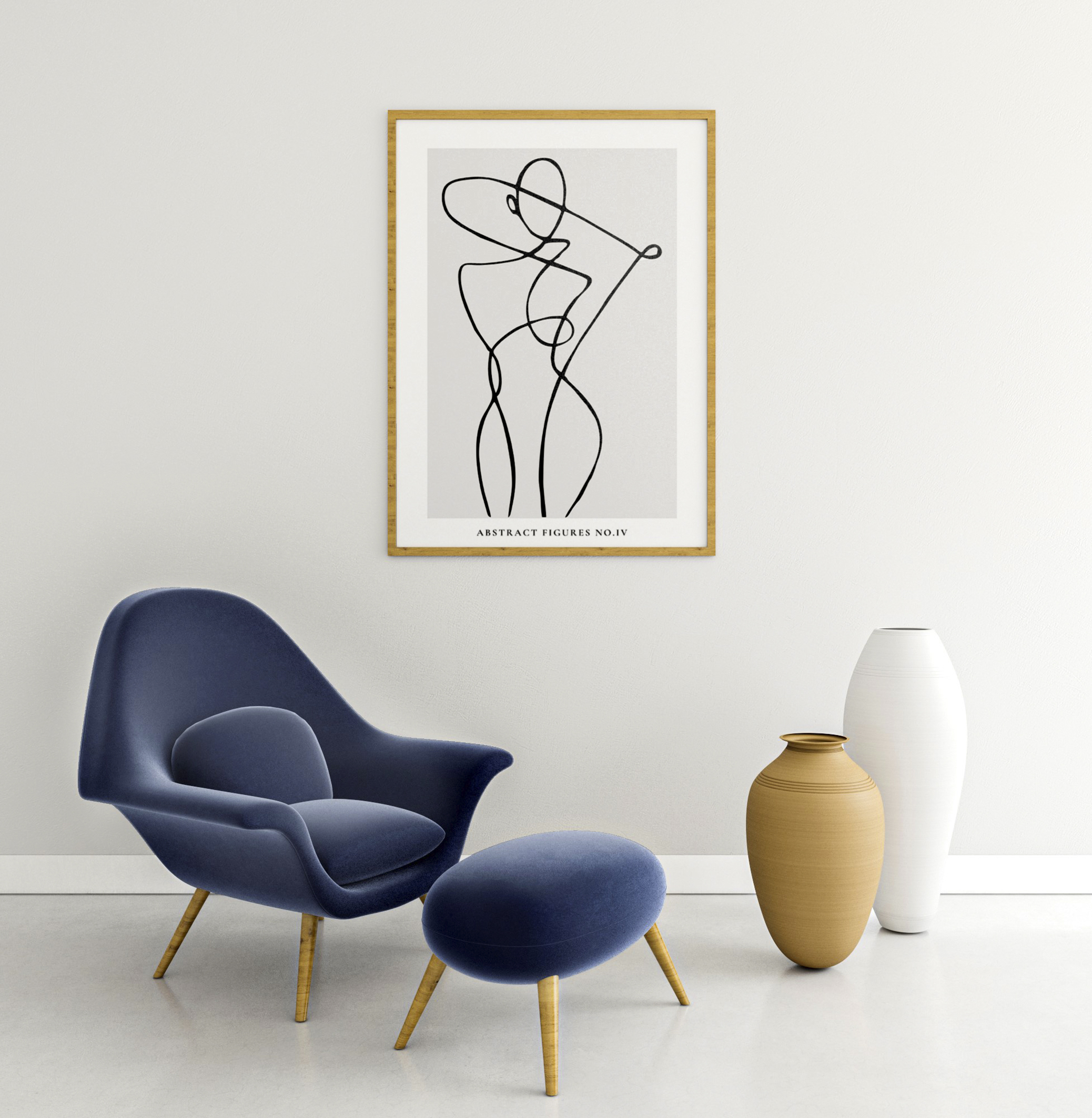 Abstract Figures nr.IV poster