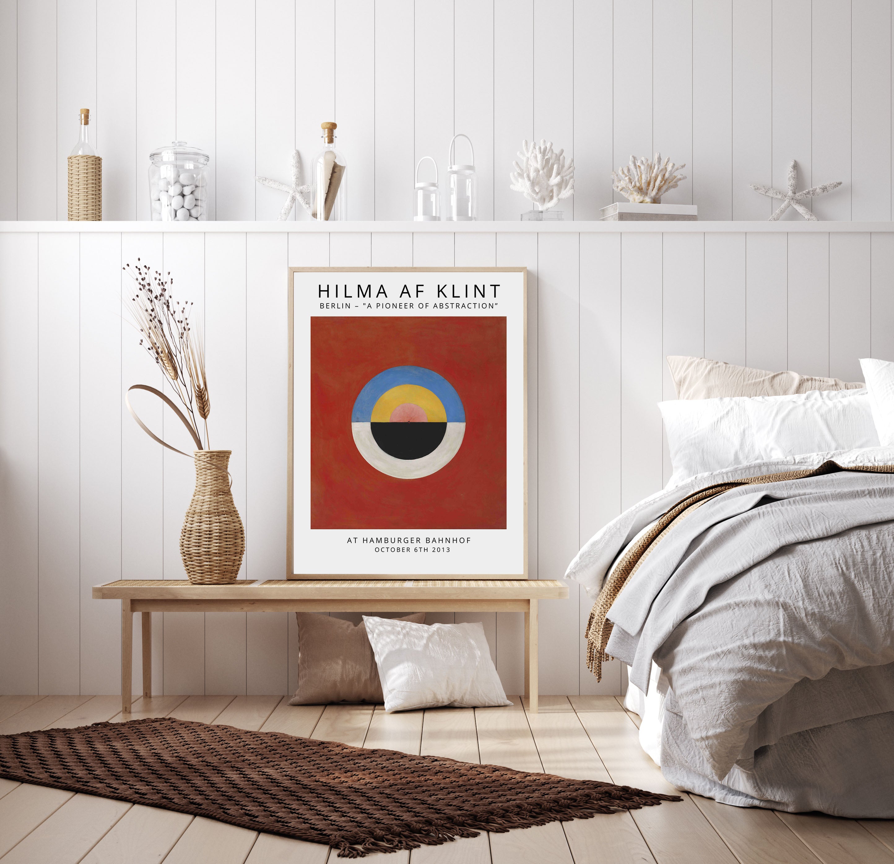 Bij Hamburger bahnhof poster