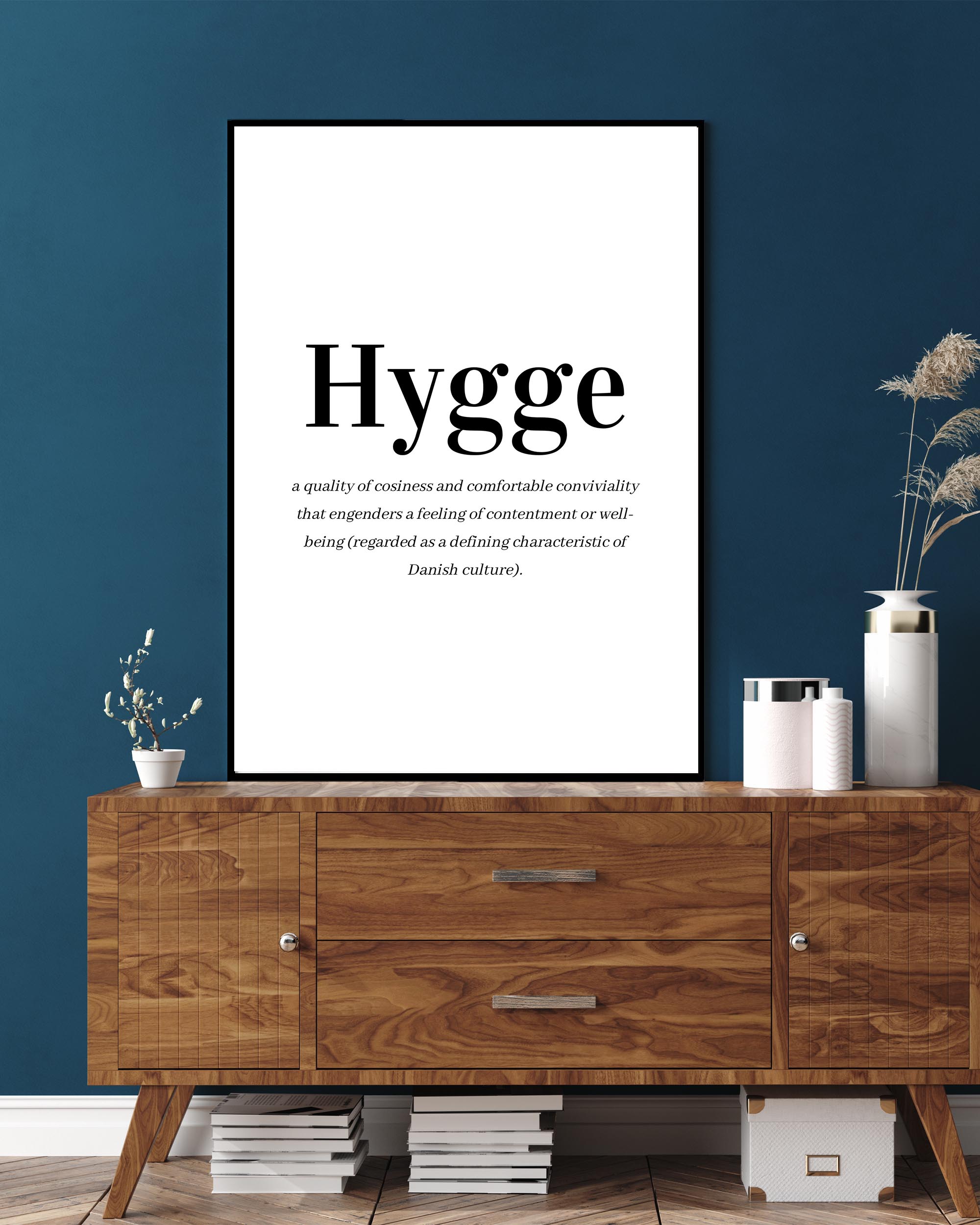 Hygge definitie poster