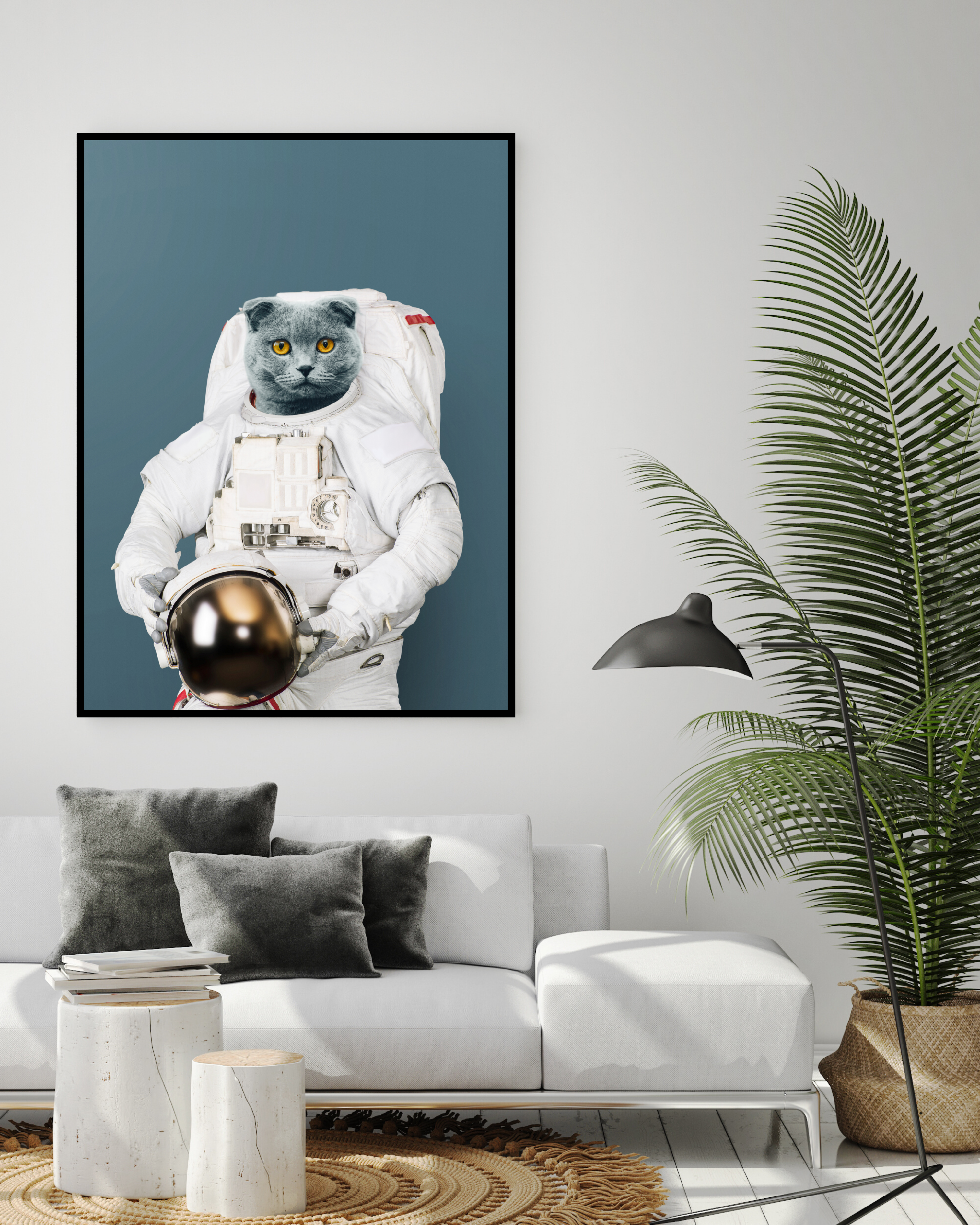 Astronaut Kat poster